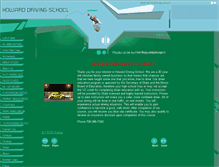 Tablet Screenshot of howarddrivingschool.org